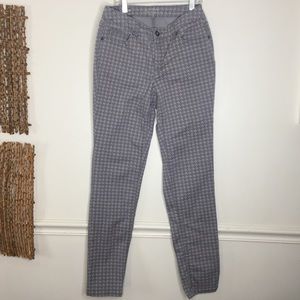 RUFF HEWN checkered skinny jeans
